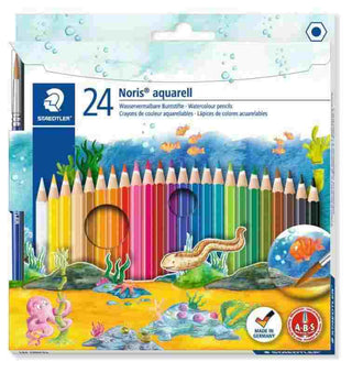 Coloured Pencils Staedtler Noris Club Aquarell 24 Pack