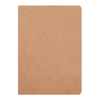 Notebook Clairefontaine Stapled A4 Lined Tobacco