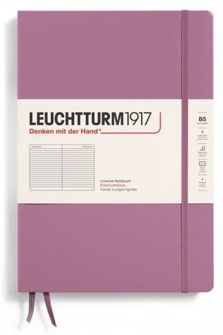Journal Leuchtturm 1917 Softcover B5 Lined Dusty Rose
