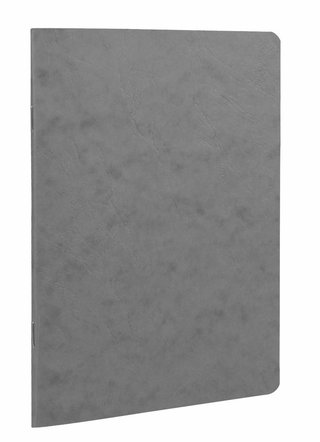 Notebook Clairefontaine Stapled A4 Lined Grey