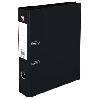 Lever Arch File FM Vivid Foolscap Cat Black