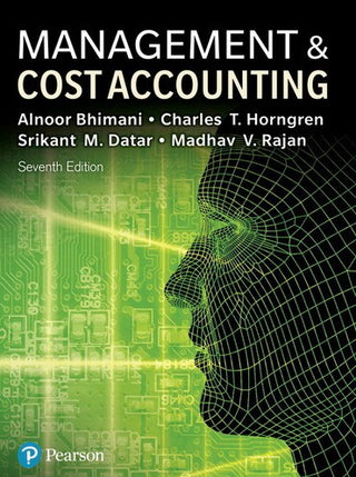 Management and Cost Accounting