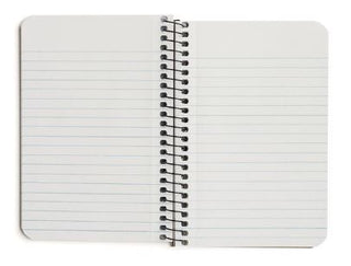 Decomposition Spiral Notebook Pocket Ruled Humpback Whales