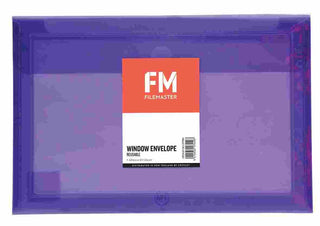 Window Envelope FM Reusable Purple