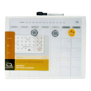 Whiteboard Quartet Basics Calendar 28 x 36cm