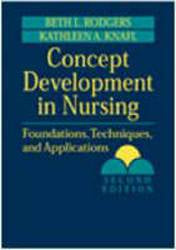 Concept Development in Nursing Foundations Techniques and Applications