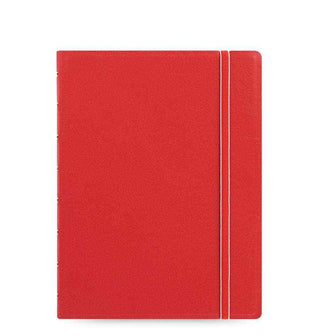 NOTEBOOK FILOFAX REFILLABLE A5 RED