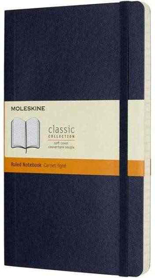 JOURNAL MOLESKINE CLASSIC SC LARGE RULED SAPPHIRE BLUE