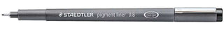 PEN STAEDTLER PIGMENT LINER 0.8MM BLACK