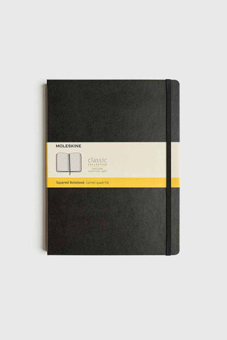 JOURNAL MOLESKINE CLASSIC HC EXTRA LARGE GRID BLACK