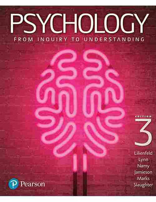 Psychology : From Inquiry to Understanding