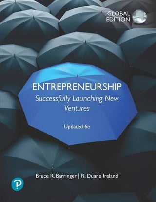 Entrepreneurship : Successfully Launching New Ventures