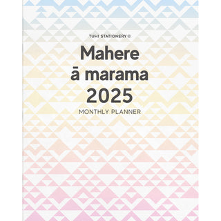 Diary 2025 Tuhi Monthly Planner Mahere a Marama Poutama