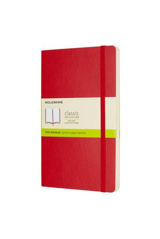 JOURNAL MOLESKINE CLASSIC SC LARGE PLAIN SCARLET RED