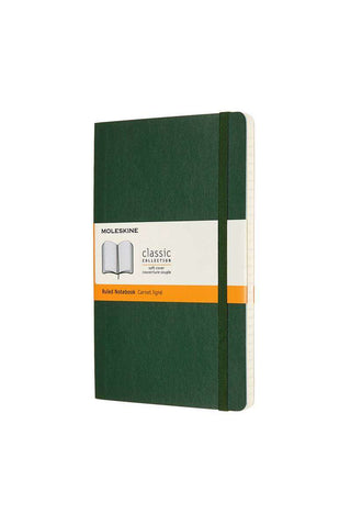 JOURNAL MOLESKINE CLASSIC SC LARGE RULED MYRTLE GREEN