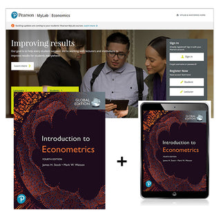 Introduction to Econometrics GE + Mylab Economics with EText