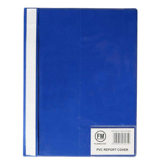 REPORT COVER FM PVC A4 BLUE