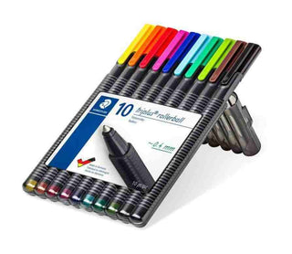 PEN STAEDTLER TRIPLUS ROLLER 10 PACK