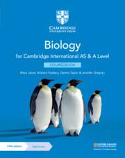 Cambridge International AS and A Level Biology Coursebook + Digital Access 2 Years