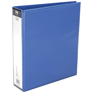 RINGBINDER FM OVERLAY A4 2/50 MID BLUE