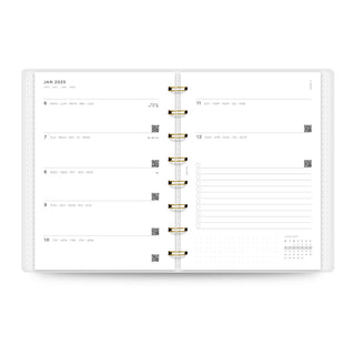 Diary 2025 Filofax A5 Planner WTV Moonlight Dusk