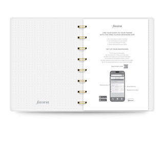 Diary 2025 Filofax A5 Planner WTV Moonlight Dusk