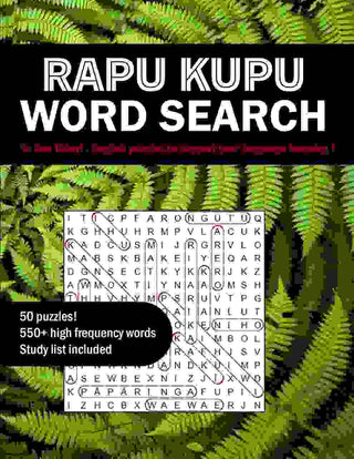 Rapu Kupu : Te Reo Maori Word Search