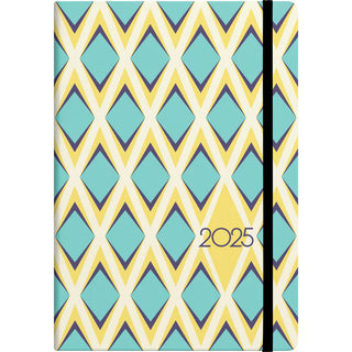 Diary 2025 Collins A63 Geometric Assorted