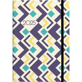 Diary 2025 Collins A63 Geometric Assorted