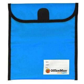 Book Bag Office Max Large Blue