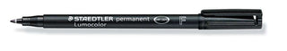 MARKER STAEDTLER LUMOCOLOR PERMANENT FINE BLACK