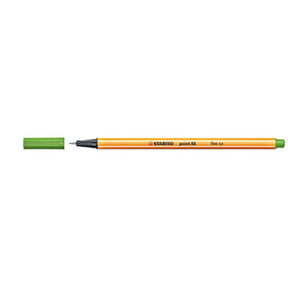 PEN STABILO POINT 88 FINE 0.4MM 88/43 LIGHT GREEN