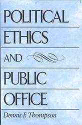 Political Ethics and Public Office