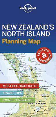 Lonely Planet New Zealand-s North Island Planning Map