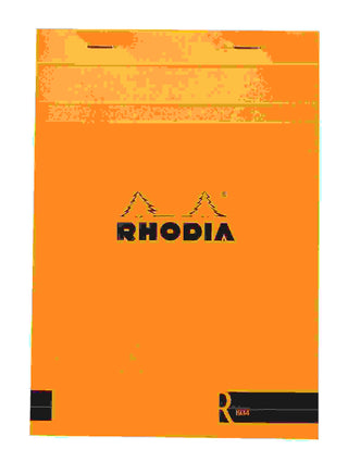 PAD R BY RHODIA A5 PLAIN ORANGE