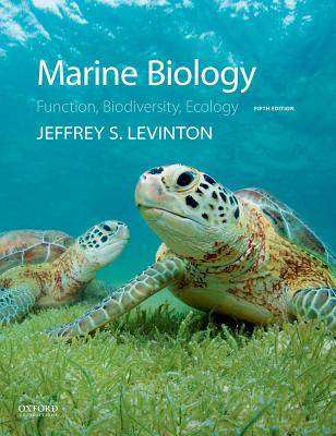 Marine Biology : Function Biodiversity Ecology