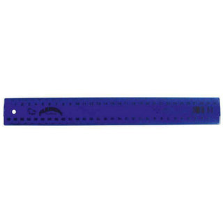 RULER TAURUS FLEXION 30CM BLUE