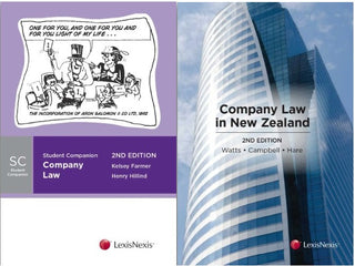 Company Law : Butterworths Student Companion and Company Law in New Zealand : Academic Edition Pack