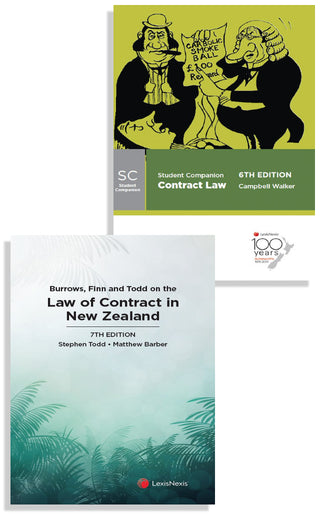 Contract Law : Student Companion + Burrows Finn and Todd Law of Contract in New Zealand Bundle