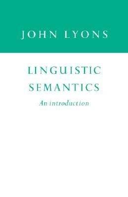 Linguistic Semantics An Introduction