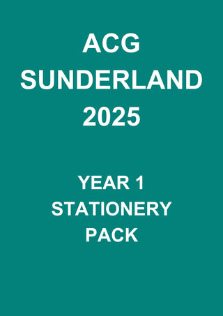 2025 ACG Sunderland Year 1 Stationery Pack