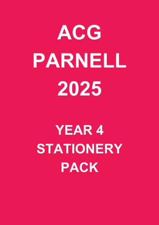 2025 ACG Parnell Year 4 Stationery Pack