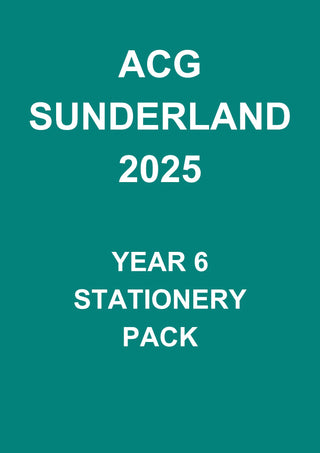 2025 ACG Sunderland Year 6 Stationery Pack