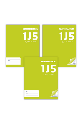 3 x 1J5 Exercise Books