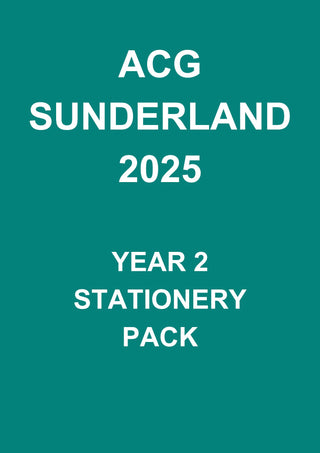 2025 ACG Sunderland Year 2 Stationery Pack