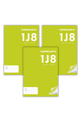 3 x 1J8 Exercise Books