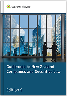 Guidebook to New Zealand Companies and Securities Law