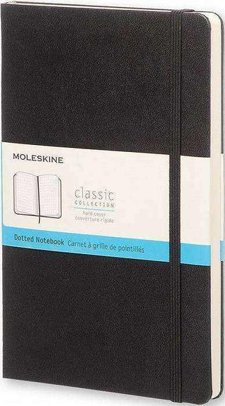 JOURNAL MOLESKINE CLASSIC HC LARGE DOTTED BLACK