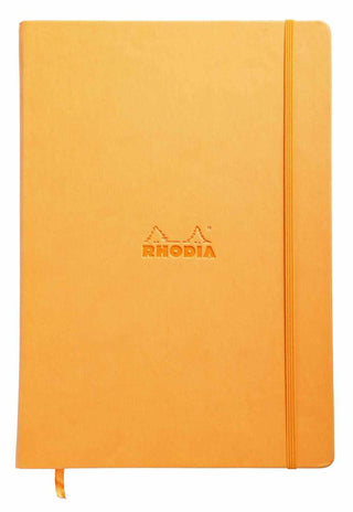 NOTEBOOK RHODIA WEBNOTEBOOK A4 PLAIN ORANGE