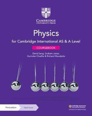 Cambridge International AS and A Level Physics Coursebook + Digital Access 2 Years